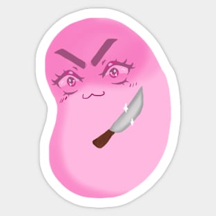 Murder Bean Sticker